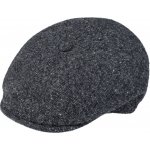 Fiebig Headwear since 1903 Pánská zimní šedá 8-dílná bekovka vlna a hedvábí – Hledejceny.cz