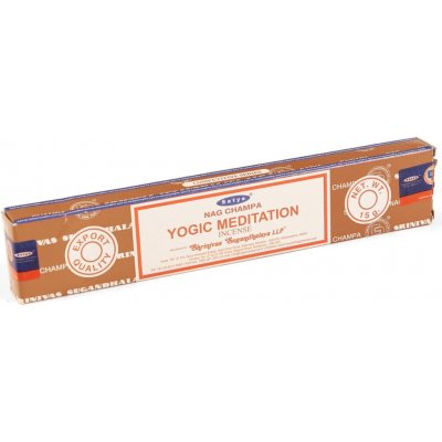Sai Baba Nag Champa vonné tyčinky Yogic Meditation 15 g – Hledejceny.cz