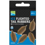 Preston Innovations Nahazovací Převleky Na Krmítka ICS Flighted Tail Rubbers 30 mm 5 ks – Zboží Dáma