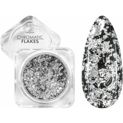NANI leštící pigment Chromatic Flakes Silver – Hledejceny.cz