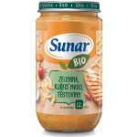 Sunar BIO Zelenina těstoviny kuřecí maso 12m+ 235 g – Zboží Dáma