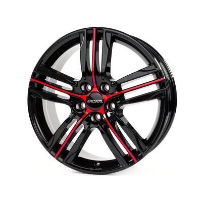 Ronal R57 7,5x19 5x112 ET55 black red line | Zboží Auto