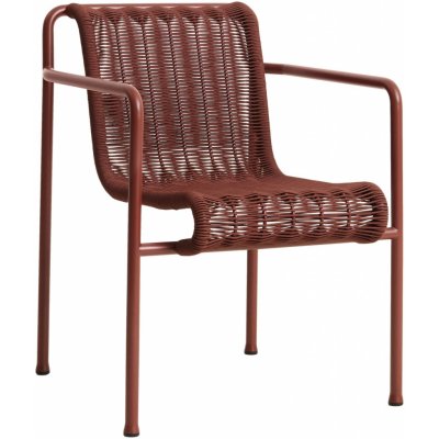 HAY Zahradní židle Palissade Cord Dining Armchair, Iron Red – Hledejceny.cz