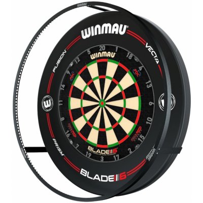 Winmau Plasma Dartboard Surround Light & Pro-Line Original Surround Bundle - osvětlení sisalového terče se surroundem – Hledejceny.cz