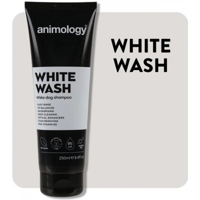 Animology White Wash šampon na bílou srst 250 ml – HobbyKompas.cz