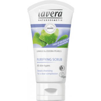 Lavera čistící pleťový peeling (Gingo & Jojoba Pearls) 50 ml