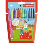 STABILO 135363 popisovače Trio A-Z 12 ks – Zboží Mobilmania
