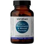 Viridian High Five Multivitamin a Mineral Formula Multivitamín na stres a pro celkovou odolnost 30 kapslí – Hledejceny.cz
