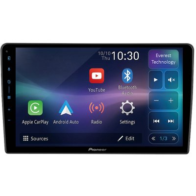 Pioneer SPH-PF97BT Ford Fiesta / Focus II / Fusion / Galaxy / Kuga / C-Max / S-Max / Transit / Connect – Zboží Mobilmania