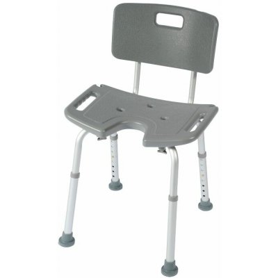 Identites Sprchová židle Bora Barva: Šedá – Zbozi.Blesk.cz