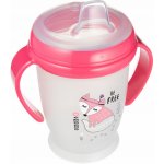 LOVI hrníček 360 Junior s úchyty Indian růžový 250 ml – Zboží Mobilmania