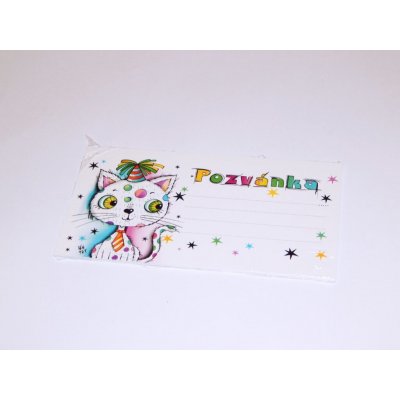 Pozvánka Kočička 10 ks /2435 528010 – Hledejceny.cz