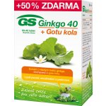 GS Ginkgo 40 mg + Gotu kola 120 tablet – Hledejceny.cz