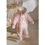 Kombinéza s kožešinkou MAŠLIČKA světle růžová NEWBORN Mayoral – Zboží Dáma