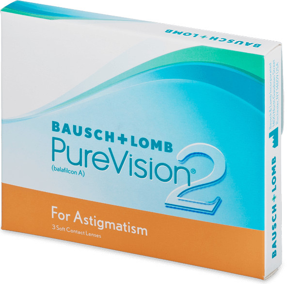 Bausch & Lomb PureVision 2 HD for Astigmatism 3 čočky
