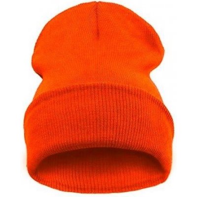 Blingstar Blank beanie Hot orange 1668 oranžová – Zboží Mobilmania