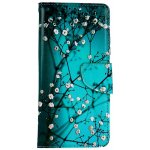 TopQ Xiaomi Redmi 13C 5G Modré s květy 125702 – Zboží Živě