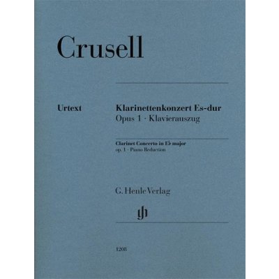 Bernhard Henrik Crusell Clarinet Concerto in Eb Major Op. 1 noty na klarinet