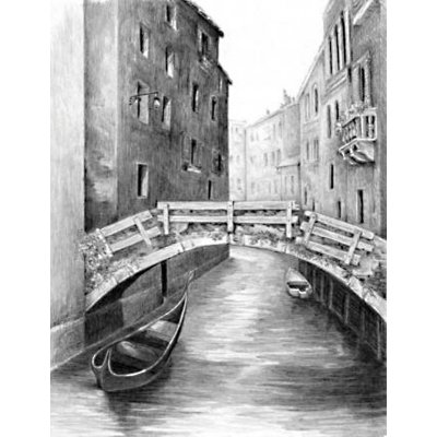 Royal and Langnickel Malování skicovacími tužkami Benátský most