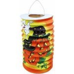 Lampion HALLOWEEN s dřevenou hůlkou 15 cm – Zboží Mobilmania