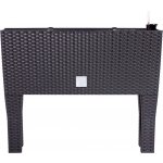 Prosperplast Rato Case High Samozavlažovací truhlík 80 x 33 x 65 cm antracit – Sleviste.cz