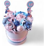 BabyDort textilní kytice k narození miminka - DVOJČATA XL – Zbozi.Blesk.cz