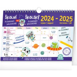 Školní plánovací s háčkem 30 × 21 cm 2025