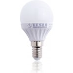 Tesla LED MG140330-1, žárovka miniglobe, E14, 3W, 230V, 250lm, 3000k – Zboží Živě
