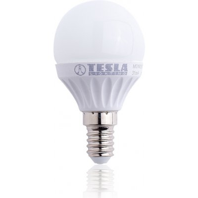 Tesla LED MG140330-1, žárovka miniglobe, E14, 3W, 230V, 250lm, 3000k – Zboží Živě