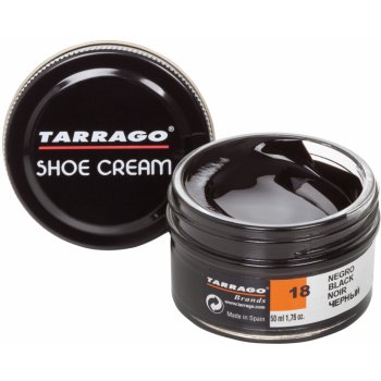 Tarrago Barevný krém na kůži Shoe Cream 18 Black 50 ml