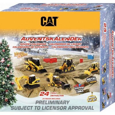 Carrera CAT Baustelle hračky adventní kalendář – Zboží Dáma