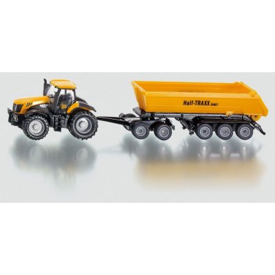 Siku 1858 Traktor FASTRAC JCB 8250 a návěs kontejnerový HALF TRAXX 1:87 – Zboží Mobilmania