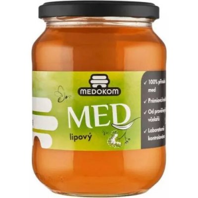 Medokom Med lipový 900 g – Sleviste.cz