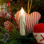 Konstsmide Christmas Vánoční svíčky LED na baterii bílá 10 zdrojů 1901-100 – Hledejceny.cz