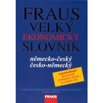 Velký ekonomický slovník německo-český / česko-německý
