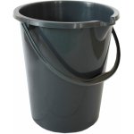Petra plast Plastové vědro 12 l s výlevkou do domácnosti Antracitová – Hledejceny.cz