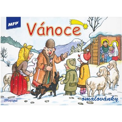Omalovánky Vánoce – Zboží Dáma