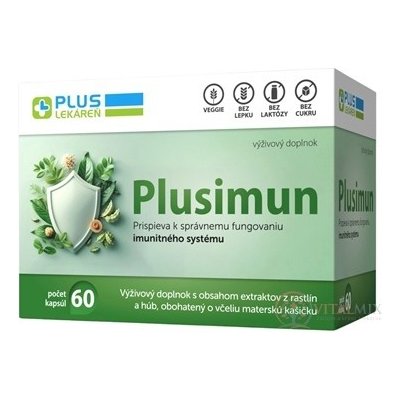 Plus Lékárna Plusimun inov. 2024 60 kapslí – Hledejceny.cz