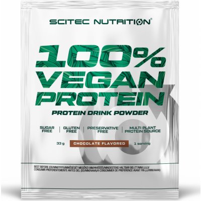 SciTec Nutrition 100% Vegan Protein 33 g – Zbozi.Blesk.cz
