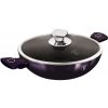 Pánev BerlingerHaus WOK pánev s poklicí PURPLE ECLIPSE COLLECTION 30 cm