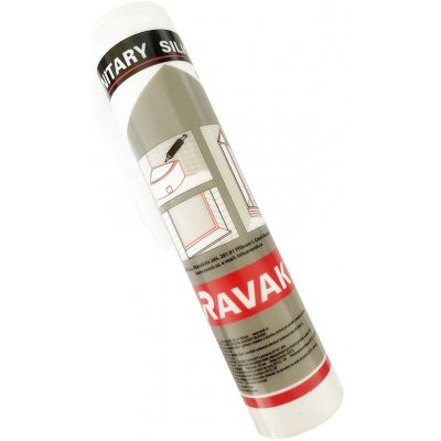 RAVAK Professional X01200 silikonový tmel 310g bilý – Hledejceny.cz