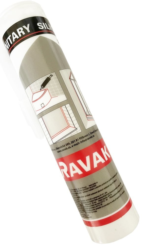 RAVAK Professional X01200 silikonový tmel 310g bilý
