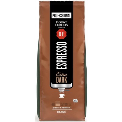 Douwe Egberts Professional Espresso Extra dark roast káva 1 kg – Hledejceny.cz