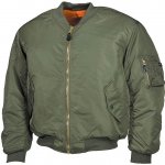 Bunda MFH Flight Jacket CWU “Bomber“ Olive Green – Zboží Mobilmania