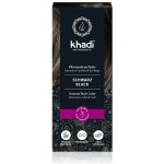 Khadi rostlinná barva na vlasy černá 100 g – Zboží Dáma