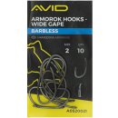 Avid Carp Armorok Hooks Wide Gape Barbless vel.4 10ks