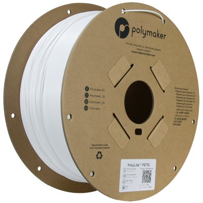 Polymaker PolyLite PETG bílá 1,75mm 3kg – Zboží Živě