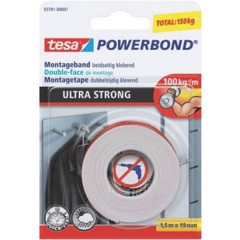 Tesa Powerbond Oboustranná lepicí páska 19 mm x 1,5 m