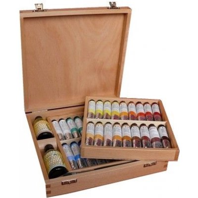 Umton Sada olejových barev 36x20 ml v dřevěném kufříku – Zboží Dáma