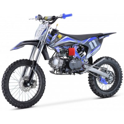 Leramotors Pitbike Shark 125ccm EStart 4T 17/14 Modrá – Hledejceny.cz